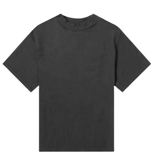 เสื้อยืดทรงบ็อกซี่โอเวอร์ไซส์ แขนเสื้อแบบดรอปโชว์เดอร์ ผ้าหนา 260gsm สไตล์วินเทจ คอเต่า สำหรับผู้ชาย ขายส่ง - Product Image 1