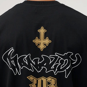 Vente en gros de t-shirt Streetwear | T-shirt surdimensionné avec logo personnalisé | Fabricant de chemise en coton décontracté Hip Hop OEM - Product Image 5