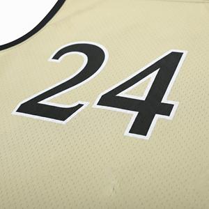 Maillot de basket-ball personnalisé OEM, maillot de football 100% polyester, séchage rapide, respirant, impression par sublimation, logo et nom de l'équipe, unisexe, manches courtes - Product Image 3