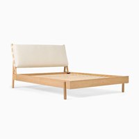 Tête de lit rembourrée King-Size de luxe moderne de haute qualité avec cadre en bois massif pour hôtels, maisons et appartements