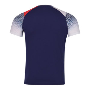 Uniforme DE TENIS unisex personalizado, ropa deportiva de poliéster sublimado frontal, camiseta de tenis transpirable ligera que absorbe la humedad, pantalones cortos - Product Image 3