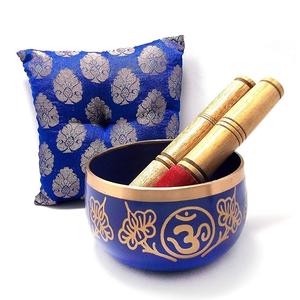 Om Chakra <b>Tibetan</b> <b>Singing</b> <b>Bowls</b> Incredibly Healing Beginner <b>Singing</b> <b>Bowls</b> for Meditation Sound Therapy Himalayas Handmade <b>Bowl</b> - Product Image 2