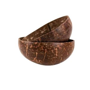 Cuencos de cáscara de coco Natural, decoración de ensalada de frutas, fideos, cuenco de arroz, cuenco de fruta, decoración artesanal, cáscara de coco creativa - Product Image 1