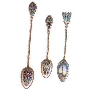 High Quality <b>Black</b> Color Coated Finished Stainless Steel Flatware Set Of 5 Spoon Fork Knife Dishwasher Safe <b>Cutlery</b> Home Use - Product Image 4