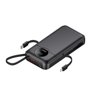 พาวเวอร์แบงค์โลโก้สั่งทำ ความจุ 10000mAh 20000mAh แบตเตอรี่ลิเธียมโพลิเมอร์ พกพาสะดวก OEM บางเฉียบ สำหรับ <span class=keywords><strong>iPhone</strong></span> - Product Image 1