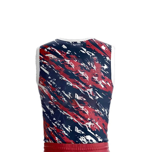 Uniforme de baloncesto diseño personalizado talla grande 100% poliéster transpirable y suave tela color personalizado calidad superior - Product Image 5