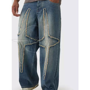 กางเกงยีนส์ทรงแบ็กกี้สไตล์สปอร์ตสำหรับผู้ชาย ใส่ได้ในฤดูหนาว มีจำหน่ายออนไลน์ ขายส่งกางเกงยีนส์ทรงแบ็กกี้สำหรับผู้ชาย - Product Image 3