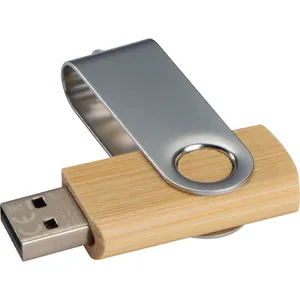 Chiavetta USB in Bambù Personalizzata per Uso Promozionale - Product Image 1