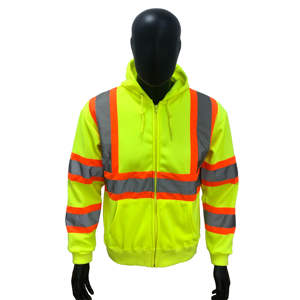 Chaquetas de Seguridad de Alta Visibilidad para Hombre al por Mayor, Chaquetas Reflectantes, Chaquetas de Seguridad Reflectantes para Carretera de Invierno, Ropa de Trabajo de Alta Visibilidad, Servicio OEM - Product Image 4