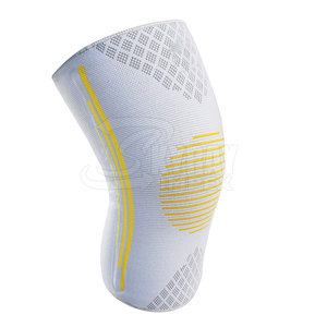 Manchons de genou de compression réversibles en néoprène à logo bas quantité minimale de commande manchons de genou avec logo personnalisé en stock - Product Image 1