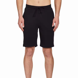 Ensemble short d'été deux pièces pour hommes personnalisé Tissu éponge 100% coton respirant - Product Image 4