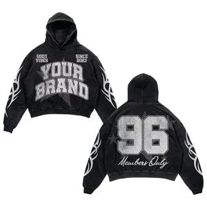 Chándal con Serigrafía Personalizada, Diseño Holgado de Moda, 100% Felpa de Algodón, Perfecto para Uso Diario, Unisex - Product Image 5