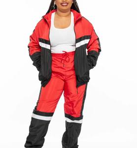 Adjustable price <b>Women</b> Windbreaker Tracksuit anti wrinkle breathable light <b>weight</b> Windbreaker Tracksuit with fully customized - Product Image 3