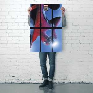Póster del 80 Aniversario de Spider-Man de Marvel Comics, Diseño Moderno para Decoración de Pared - Product Image 1