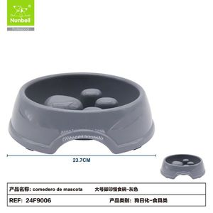 Ciotola per Animali Domestici in Acciaio Inox e Plastica, Prodotta da Azienda Professionale di Ciotole e Mangiatoie per Cani e Gatti - Product Image 2