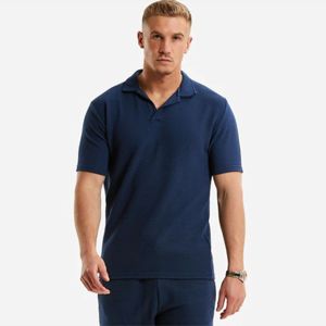 Polos de alta calidad para hombre, ropa informal, tela de algodón, transpirable y cómoda, varios colores y tamaños - Product Image 5