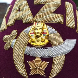 REGALIA MASÓNICA PERSONALIZAR SHRINER FEZ [KAZIM] - Product Image 6