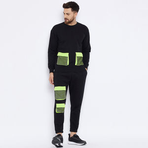 En stock – Nouveaux ensembles de survêtements professionnels pour hommes, en polaire unie, respirants, antibactériens et à séchage rapide, idéaux pour l'extérieur - Product Image 1