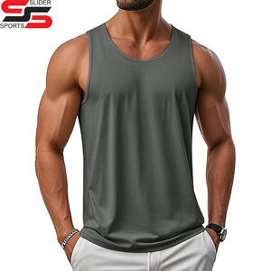 Débardeur de gymnastique en coton pour hommes chemise sans manches d'entraînement d'été impression musculaire 3D respirant vêtements de sport de remise en forme gilets débardeurs décontractés - Product Image 3