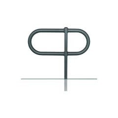 CITY Supporto per Biciclette TOUR – Supporto per Biciclette da Cementare, Zincato a Caldo e Rivestito DB703 - Product Image 1