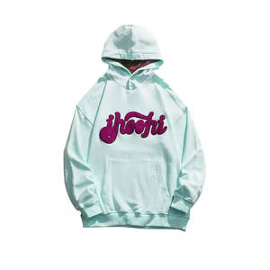 Sweat à capuche noir en détresse hommes 400Gsm sweats à capuche hommes haute qualité bouffée impression Boxy sweat à capuche court Streetwear - Product Image 6