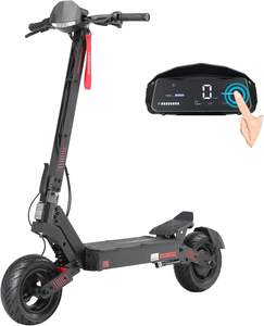 Trottinette électrique pour adultes GT.4, autonomie maximale de 43,5 miles et vitesse de 43,5 mph, alimentée par un moteur de 2400 W, pliable avec des pneus à vide de 11 pouces - Product Image 4