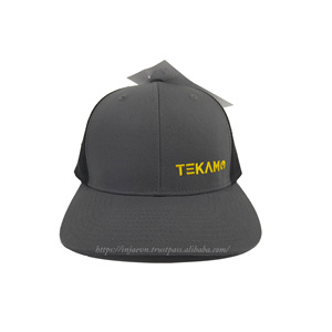 Classique hommes casquette personnalisé camionneur chapeaux Snap Back maille tissu de haute qualité broderie personnalisée Logo personnalisé chapeau usine - Product Image 4