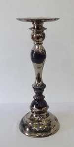 Vantage Fancy Modern Antique Bronze High Quality Candle <b>Pillar</b> Holder Marble Texture Premium Amazing Look Candle Holder Stand - Product Image 5