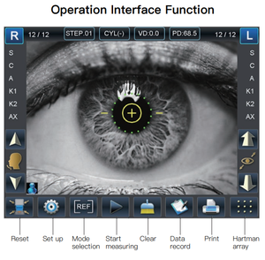 เครื่องวัดสายตาอัตโนมัติพร้อมเครื่องวัดความโค้งกระจกตา ราคา - Product Image 6