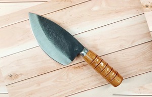 Outil professionnel de découpe de poisson en acier inoxydable de qualité supérieure pour le traitement du thon, filetage et tranchage des fruits de mer, manche en bois écologique - Product Image 3