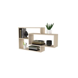KARO Sleek Design Modern Three-Layer Suntalam Material Home Wall <b>Shelf</b> Stylish Urban Style Living Room 2-Year Warranty - Product Image 2