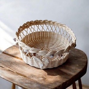 Artex Green Earth Natural Rattan Eco-Friendly <b>Square</b> Bread <b>Basket</b> with Multifunction Design Modern Style Made in Hanoi - Product Image 3
