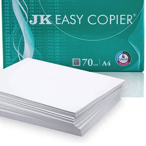 Vente en gros de papier copieur JK A4 en vrac papier de copie 70 g/m² 75 g/m² 80 g/m² haute luminosité fournisseur de papier de copie d'impression de bureau d'école de qualité supérieure - Product Image 2
