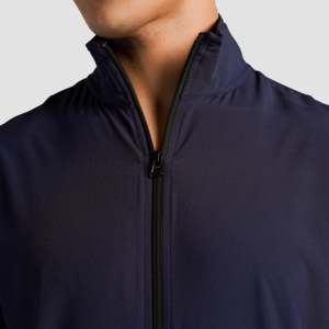 For Speedo Limitless Sporty Gym <b>Jacket</b> (Navy) Stand Collar Spring Season for <b>Workout</b> - Product Image 5