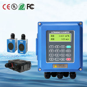 スマートトランジットタイム クランプオン超音波流量計 RS485 4‑20mA DN25 DN6000 工業用排水管 - Product Image 1