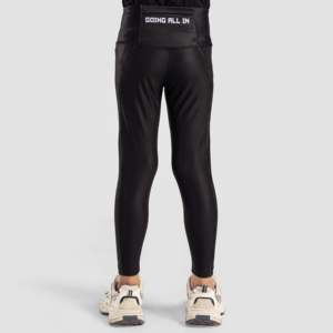 Maillot de bain de compétition taille haute avec panneau central noir - Product Image 3