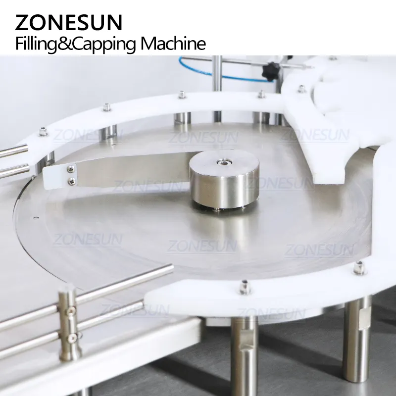 ZONESUN ZS-AFC7A 자동 Monoblock 데스크탑 에센셜 오일 Dropper 병 액체 충전 캡핑 기계 병 분류기