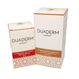 Boîtes d'emballage cosmétiques pour crème pour le visage imprimées en offset personnalisées, revêtement UV, gaufrage à l'or, carton pliable en papier cartonné - Product Image 2