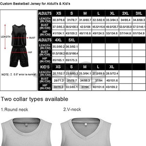 Maillot de basket-ball réversible jeunesse personnalisé cool pour hommes personnalisable respirant élégant double face Design Sports - Product Image 6