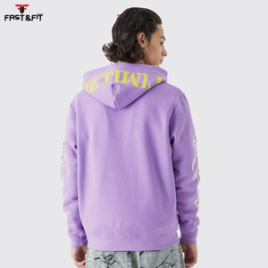 เสื้อฮู้ดแบบสวมหัวสำหรับผู้ชายแขนยาวสีพื้นดีไซน์ใหม่ - Product Image 2