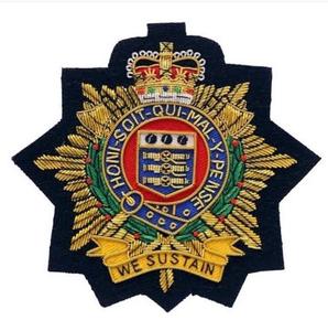 Badges faits à la main de taille personnalisée décorations d'uniforme de style cousu avec décoration en tissu de dentelle - Product Image 3