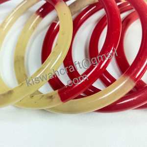 Modern Luxury Women's Fashion Bracelet Horn <b>Resin</b> Pearl Diamond <b>Stone</b> Design Trendy Multiple Colors Religious Jewelry Style - Product Image 5