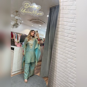 Stylish arrival multi color micro ethnic ensemble featuring resham work <b>detail</b> and fancy dupatta 2025 collection - Product Image 6