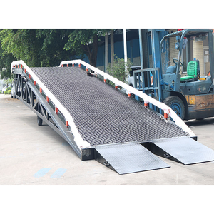 Puente de carga de nivelador de muelle hidráulico de 10 toneladas para servicio pesado para almacén (marca KCCL) - Product Image 4