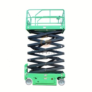 Meja angkat gunting hidrolik pengangkat pria, gunting Platform kerja udara - Product Image 6