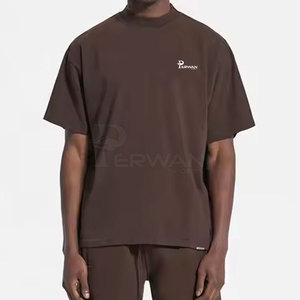 T-shirt surdimensionné léger de qualité supérieure pour les hommes T-shirt surdimensionné fait de coton de conception personnalisée pour les hommes - Product Image 3