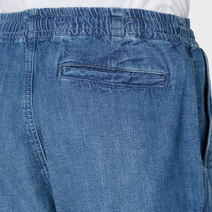 Promotion2025 Nouveau Style Hommes Sur Mesure Denim Shorts Vente Chaude Jogging Denim Shorts Poches Logos Motif Hommes Shorts - Product Image 6