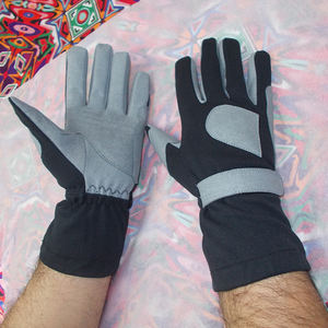 Guantes de carreras de alta calidad Auto motocicleta Kart deportes precio al por mayor guantes de cuero para hombres Kart guantes de montar - Product Image 5