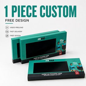 Carte de visite vidéo personnalisée de 2,4 pouces avec écran LCD et batterie rechargeable pour l'introduction d'entreprise - Fournisseur direct - Product Image 1