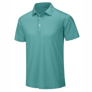 Camisetas Polo Casuales de Verano para Hombre, de Manga Corta, de Algodón y Poliéster, con Color Personalizado - Product Image 2